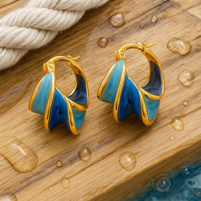 Brenda | Enameled Waves of the Morning