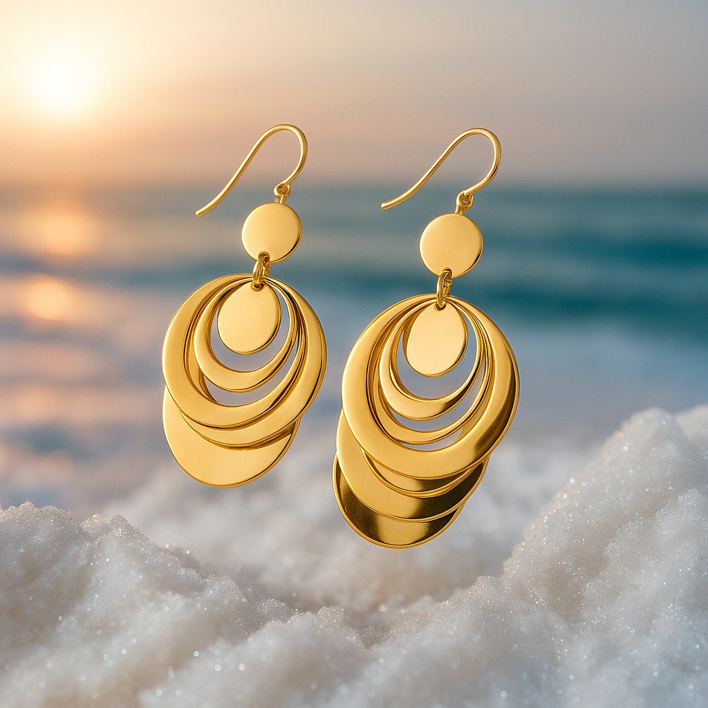 Wave | Circles of Light in 925 Silver