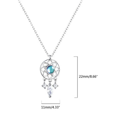 Dreamcatcher Necklace - 925 Sterling Silver