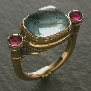 Classic Blue Gem Ring