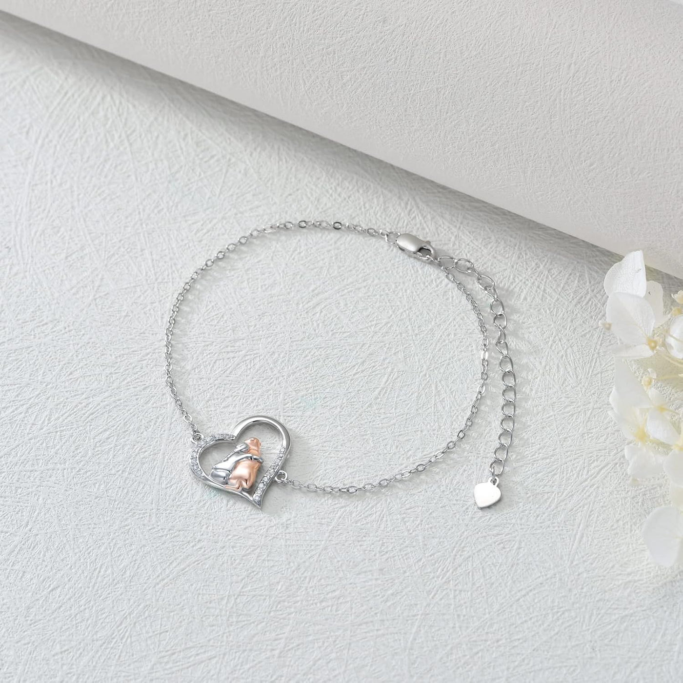 Cute Hug Dog Bracelet