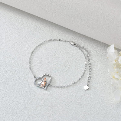 Cute Hug Dog Bracelet