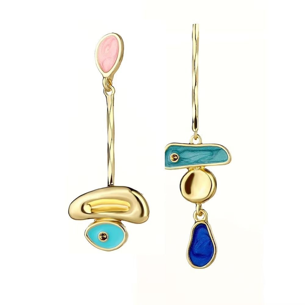 Darya | Colorful Drop Earrings