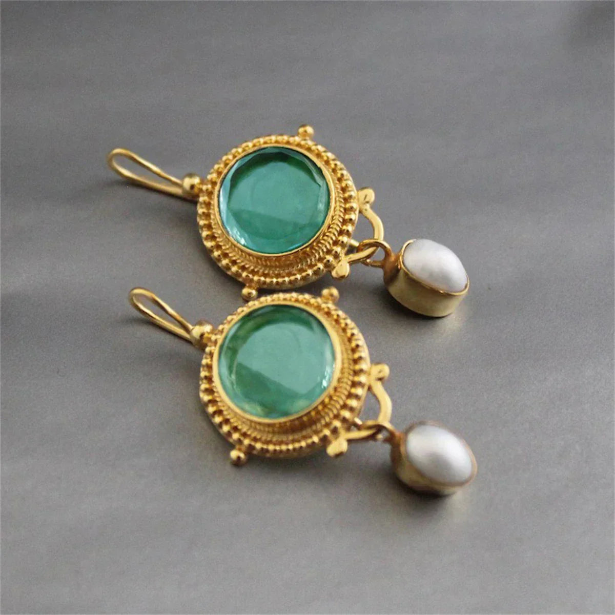 Vintage pearl earrings