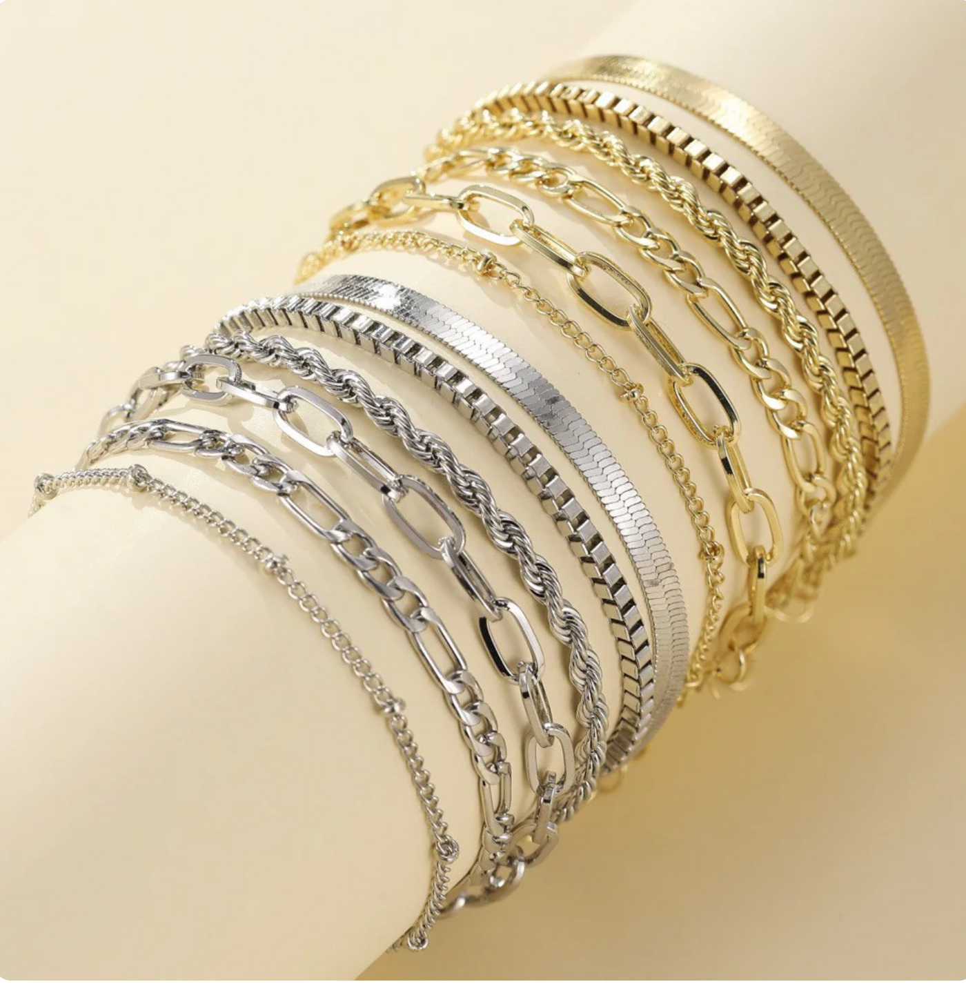 Radiance - Gold Bracelet Set