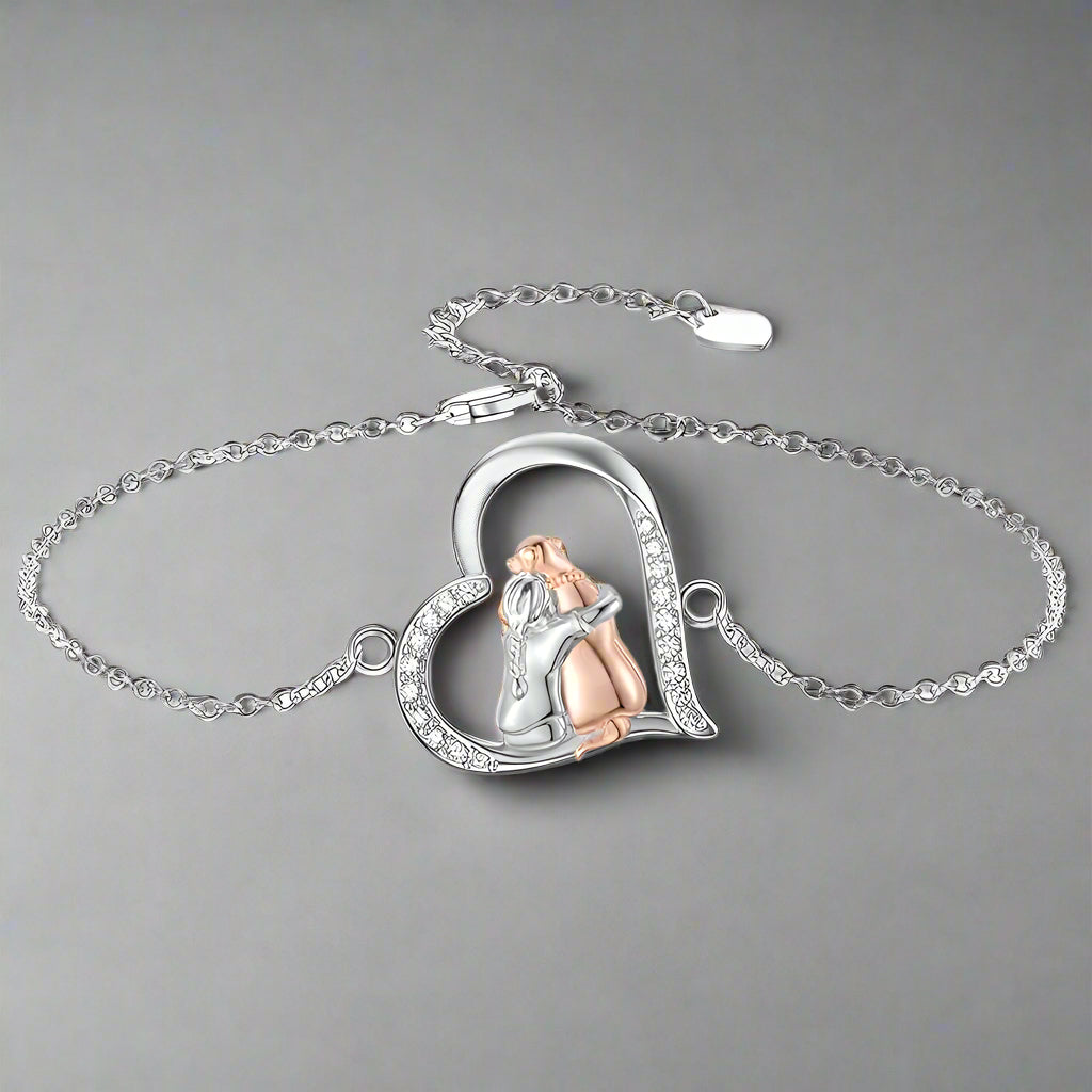 Cute Hug Dog Bracelet